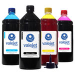 Kit 4 Tintas L656 Para Epson Bulk Ink Cmyk 1 Litro Valejet