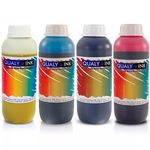 Kit 4 Tintas Sublimáticas para Epson L200 | L355 Cmyk 1 Litro Qualy Ink