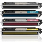 Kit 4 Toner Compatível HP 126A CE310A CE311 CE312 CE313 CMYK - HP CP1025 M175 CP1025NW M175NW M175A