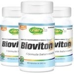Kit 5 Bioviton Suplemento de Vitaminas e Minerais Unilife 60 caps
