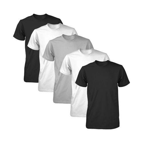 Tudo sobre 'Kit 5 Camisetas Básicas Fitness Masculina Colors Light'