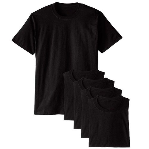 Tudo sobre 'Kit 5 Camisetas Básicas Masculina Part.b T-shirt Algodão Preta Tee'