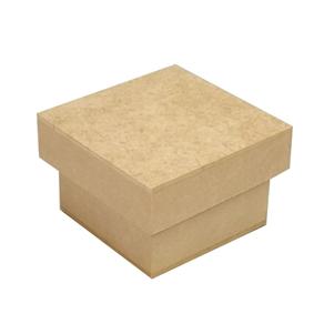 Kit 50 Caixas Tampa de Sapato Baixa 5x5x5 - MDF