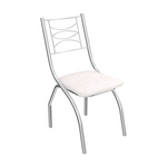 Kit 6 Cadeiras Itália Branco - Kappesberg