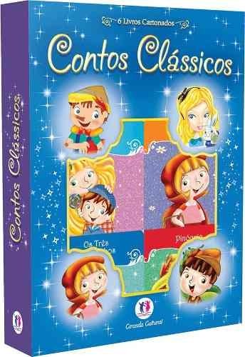 Kit 6 Livros Contos Clássicos Infantis Ciranda Cultural