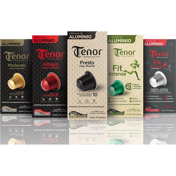 Kit 60 Cápsulas Nespresso Café Tenor Classic