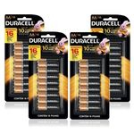 Kit 64 Pilhas Duracell Aa Pequenas Econopack Cartelas C/16 Mn1500b16