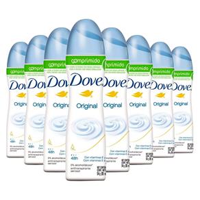 Kit 8 Desodorante Dove Comprimido Aerosol 54g