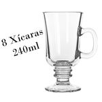 Kit 8 Xícaras Dolce Gusto 240ml Capuccino Caneca