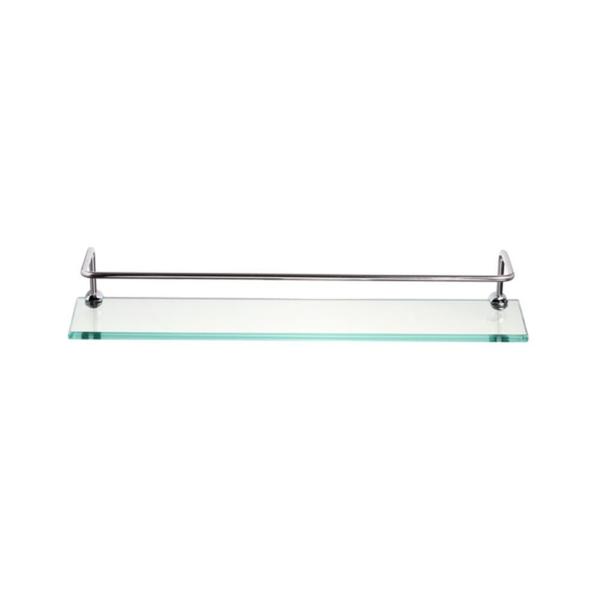 Kit Acessórios Banheiro Inox Alumínio Vidro Incolor 5 Peças - Balibox