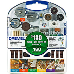 Kit Acessórios Dremel com 160 Peças Uso Geral - Dremel 687-01