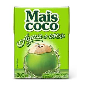 Kit Água de Coco Mais Coco 200 Ml - 6 Unidades
