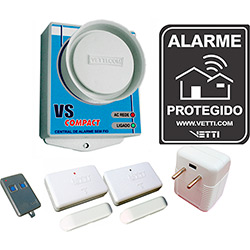Kit Alarme Instale Fácil - Vetti VS Compact Mod I
