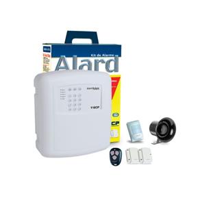 Kit Alarme Residencial Alard Max 4 Fit