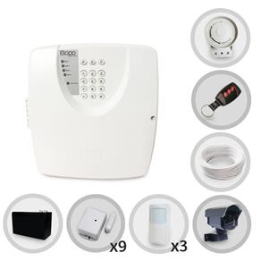 Kit Alarme Residencial Bopo 12 Sensores Sem Fio e Discadora
