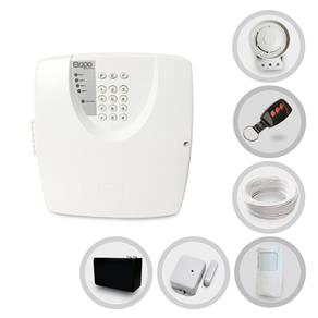 Kit Alarme Residencial Bopo 2 Sensores Sem Fio e Discadora