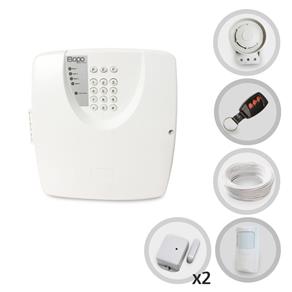 Kit Alarme Residencial Bopo 3 Sensores Sem Fio e Discadora