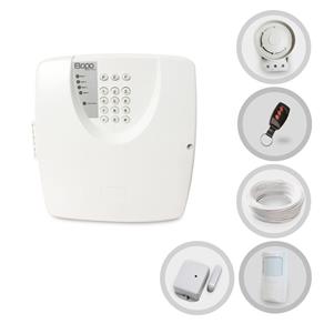 Kit Alarme Residencial Bopo 2 Sensores Sem Fio e Discadora