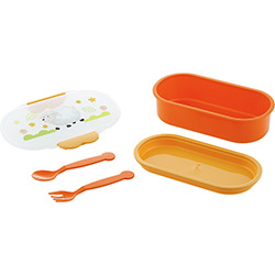 Kit Alimentação 4 Peças Laranja First Steps