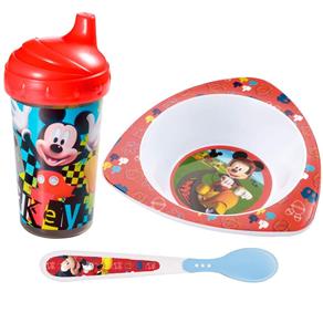 Kit Alimentação Mickey Disney 3 Unidades