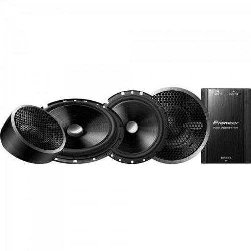 Kit Alto Falantes 6" Tsc170br Preto Pioneer