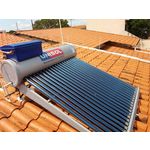 Kit Aquecedor Solar a Vacuo com Boiler 200 Lts 20 Tubos