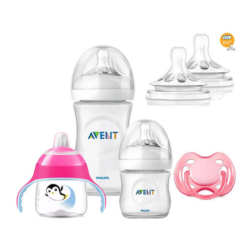 Kit Avent Petala Mamadeira 125 260ml Copo Bico Chupeta