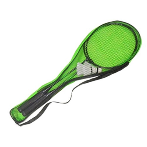 Kit Badminton Completo com 2 Raquetes e 2 Petecas Jogo com Bolsa para Transporte