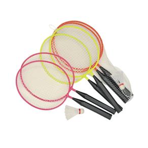 Kit Badminton Infantil 2 Raquetes 1 Peteca Winmax WMY02021 - Amarelo
