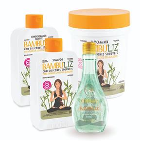 Kit Bambuliz Shampoo + Condicionador + Máscara + Óleo