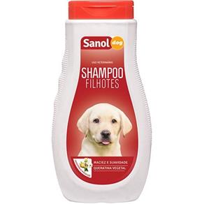 Shampoo para Cachorro Filhote Sanol 500ml