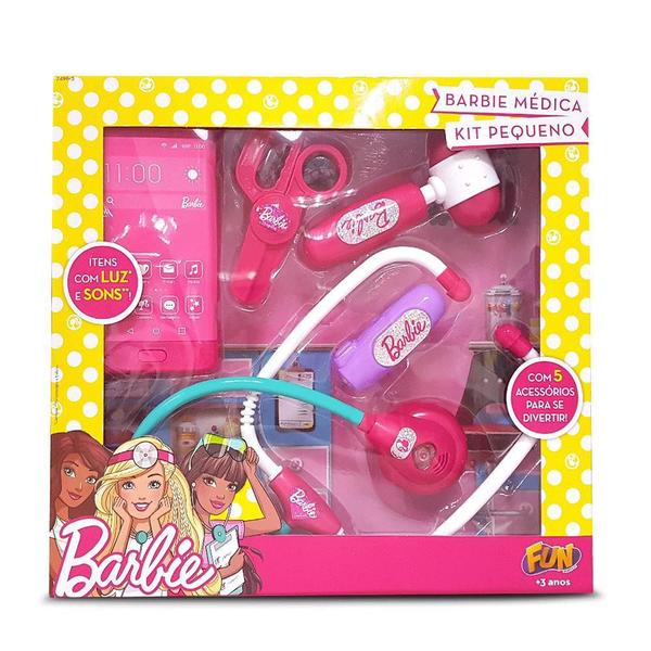 Kit Barbie Médica - FUN