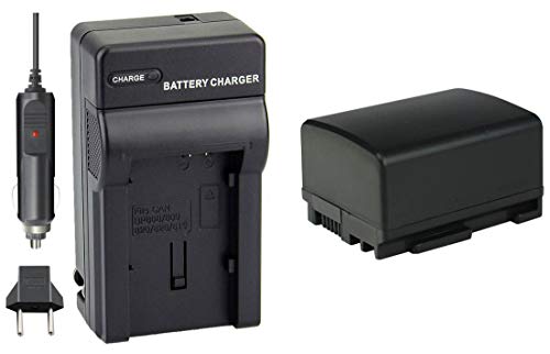 Kit Bateria BP-808 + Carregador para Canon HF-10, HF-G20, HF-M30, HF-S100