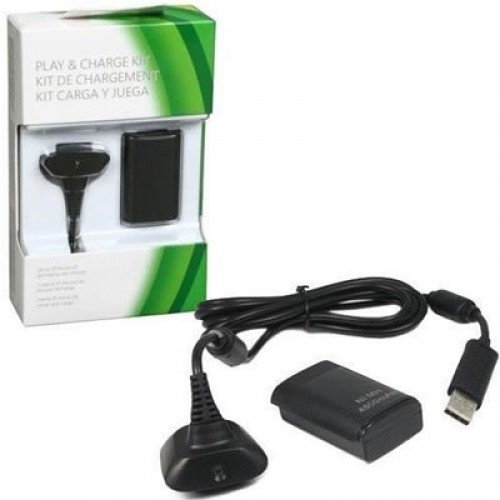 Kit Bateria + Carregador para Controle Xbox 360 Kp-5123