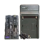 Kit Bateria Np-f960 Para Iluminador De Led Cn160 Cn126 + Carregador