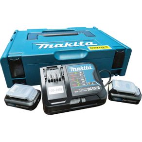 Kit 2 Baterias + Carregador Bivolt 12V 2.0Ah, 1976569 - MAKITA