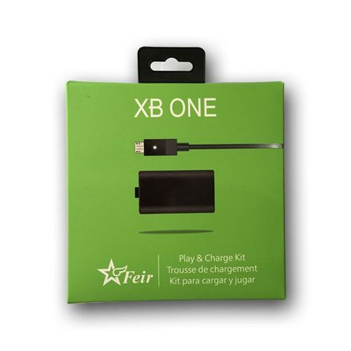 Kit 2 Baterias Controle Xbox One Recarregavel com Cabo Usb