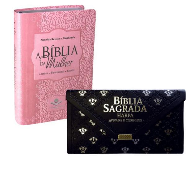 Kit Bíblia da Mulher + Bíblia Carteira - Sbb