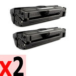Kit C/ 2 Toner Compatível C/ Samsung Mlt-d101s D101 D101s Ml2160 Ml2161 Ml2165 Premium 1.5k