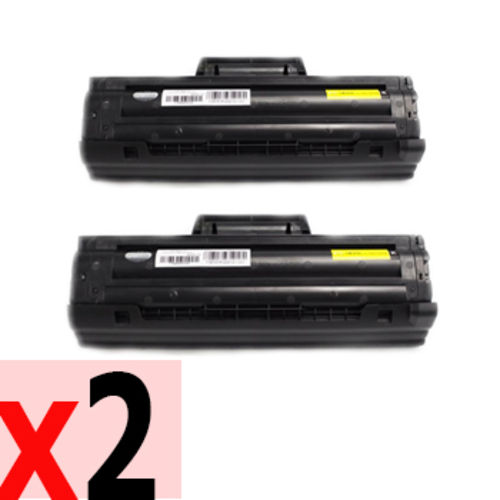 Kit C/ 2 Toner Compatível C/ Samsung Mlt-d101s D101 D101s Ml2160 Ml2165 Scx3400 Chinamate 1.5k