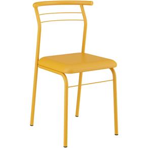 Kit 2 Cadeiras 1708 Napa Móveis Carraro - Amarelo