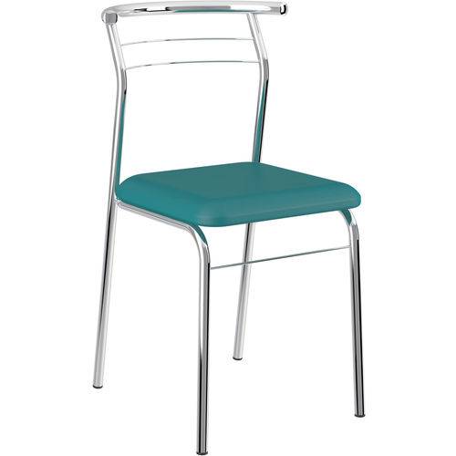 Kit 2 Cadeiras 1708 Napa Móveis Carraro Azul