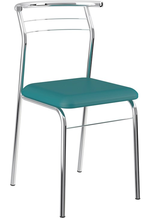 Kit 2 Cadeiras 1708 Napa Móveis Carraro Azul