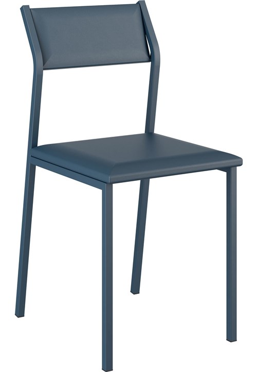 Kit 2 Cadeiras 1709 Napa Móveis Carraro Azul