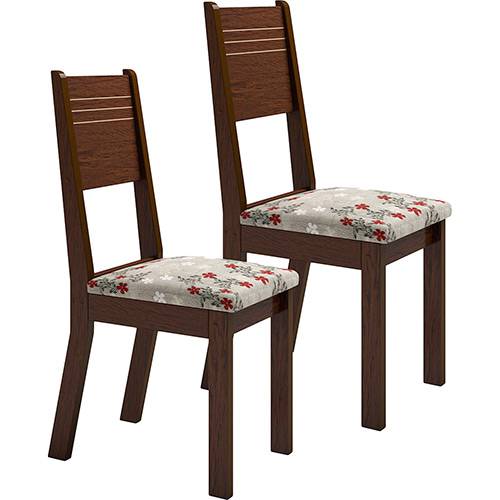Kit 2 Cadeiras de Jantar Deca Cravo - Viero Móveis