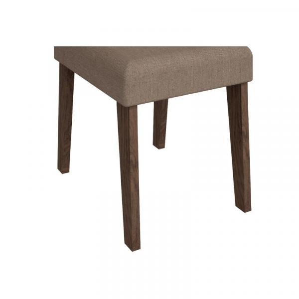Kit 2 Cadeiras para Sala de Jantar Elisa Marrocos/Canela - Cimol Móveis
