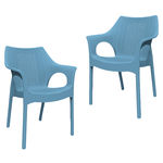 Kit 2 Cadeiras Relic Azul ÍNDIGO