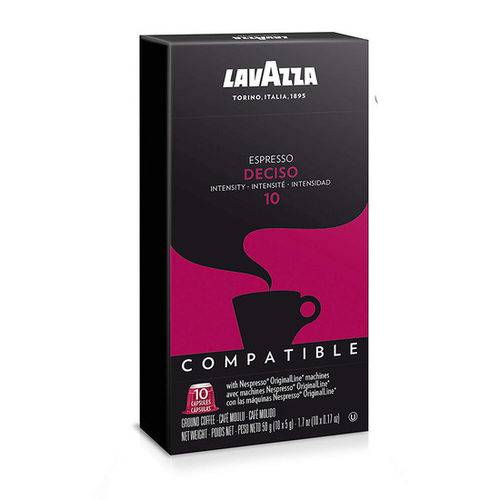 Kit Café Capsulas Lavazza Deciso - 30 Unidades - Compatível Nespresso