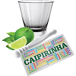 Kit Caipirinha 3 Peças Sabores - Euro