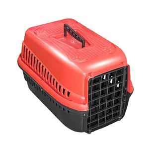 Kit 2 Caixas de Transporte N2 Cachorro Gato Pequena Vermelha